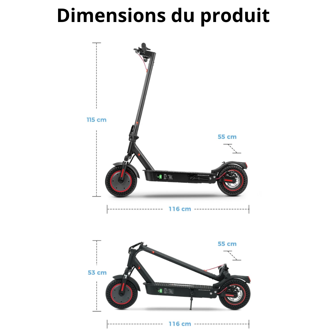 Trottinette électrique 500W